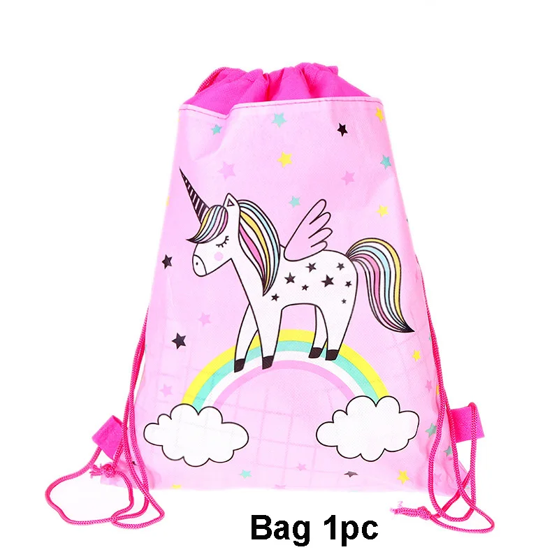 Единорог - тематический вечеринка одноразовая посуда - розовые бумажные тарелки, салфетки, кружки, украшения для дня рождения, вечеринок малышей, свадебные принадлежности.