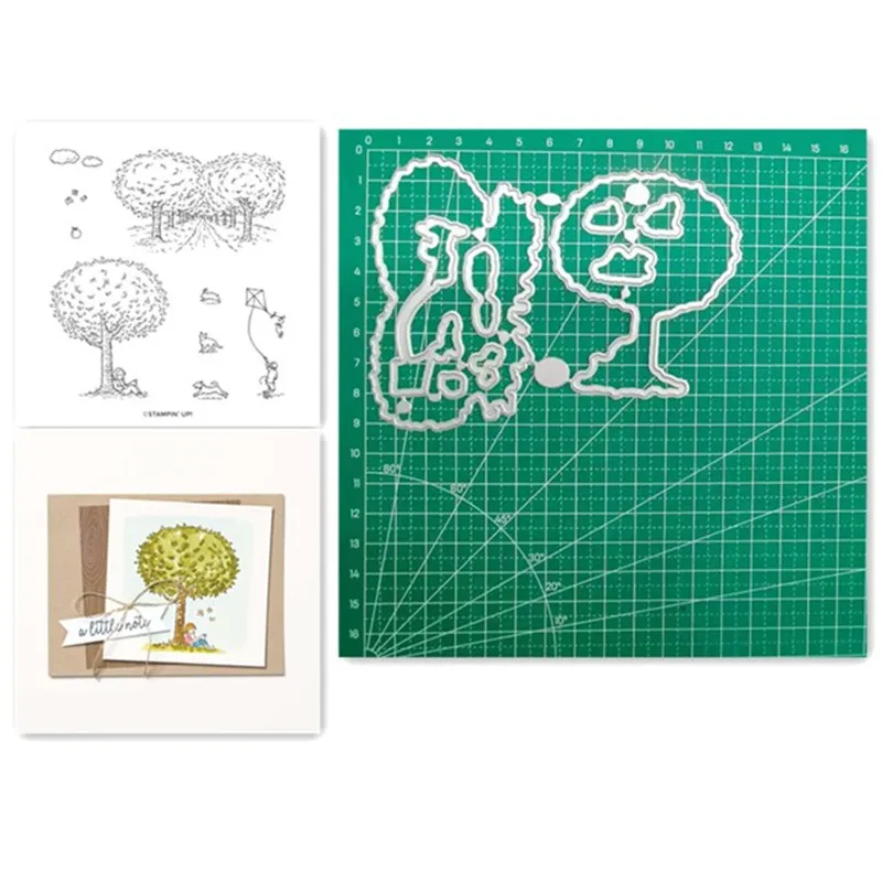 

Metal Cutting Dies and Clear Stamps For Scrapbooking Template Craft Stencil Embossing Craft Supplies Die Cutting Dies
