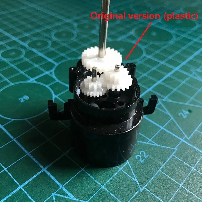 

for WPL D12 1/10 RC Truck Car Upgrade Parts Transmission Gearbox Steel Gear Set Spare Accessories