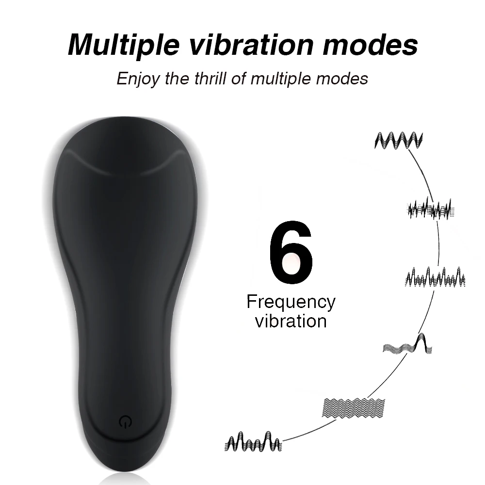Мужской мастурбатор вибратор для головки члена USB Перезаряжаемый Массажер