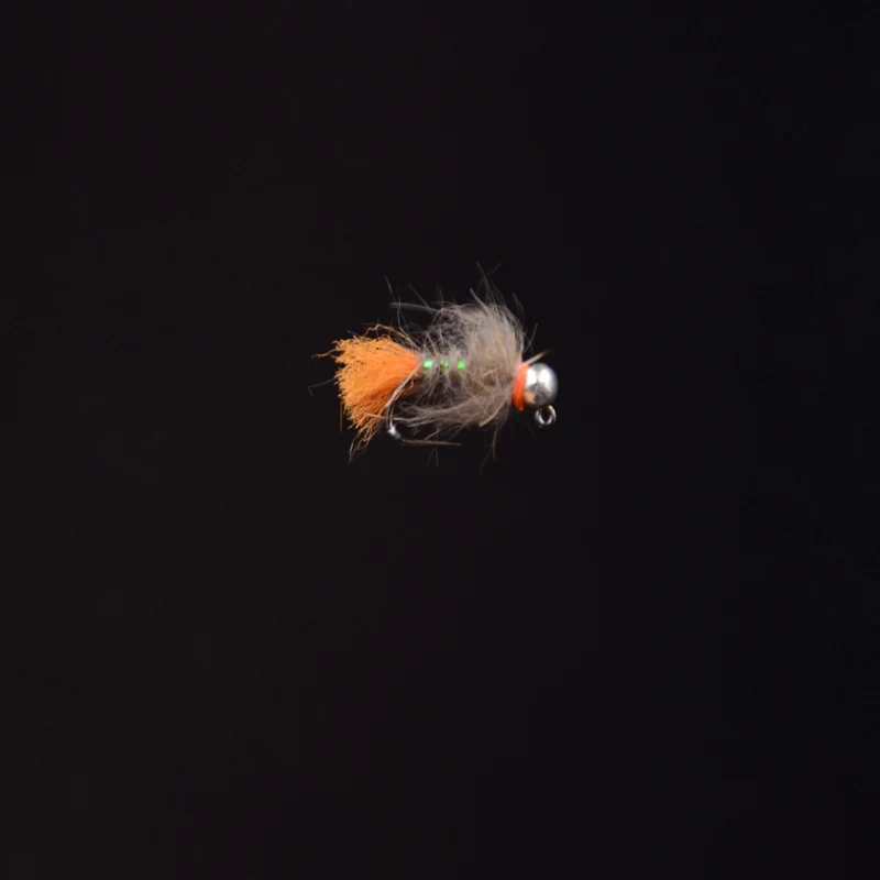 4pcs Hare's Ear Jig Insects Flies For Trout SteelHead 14# Sink Quickly Barbless Hook Perfect Point Fly Fishing Nymph - купить по
