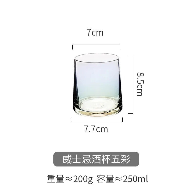 

Heat Resistant Glass Water Cup Creativity Fashion Water Glasses for Drinking Taza Desayuno Grande Transparent Cups BD50GG