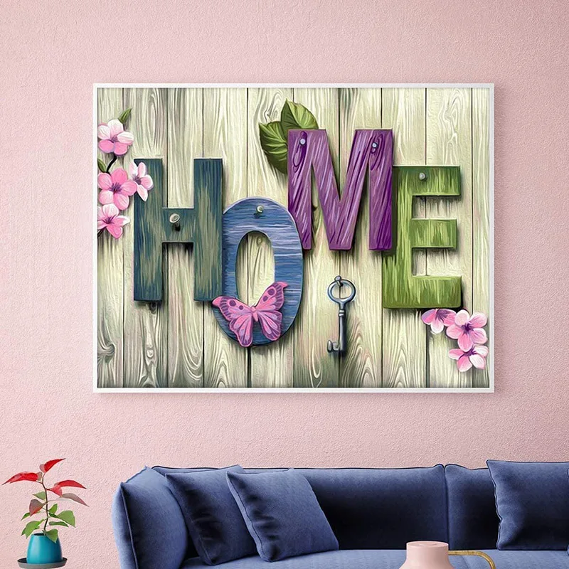 

DIY diamond stickers English alphabet dot diamond cross stitch decorative painting full of diamonds home decoration accessories