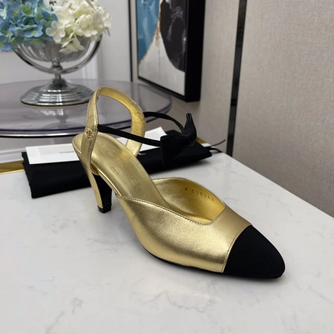 

2021 New C4 High-quality Luxury Brand-Name Designer Ladies Slippers Heel Sandals