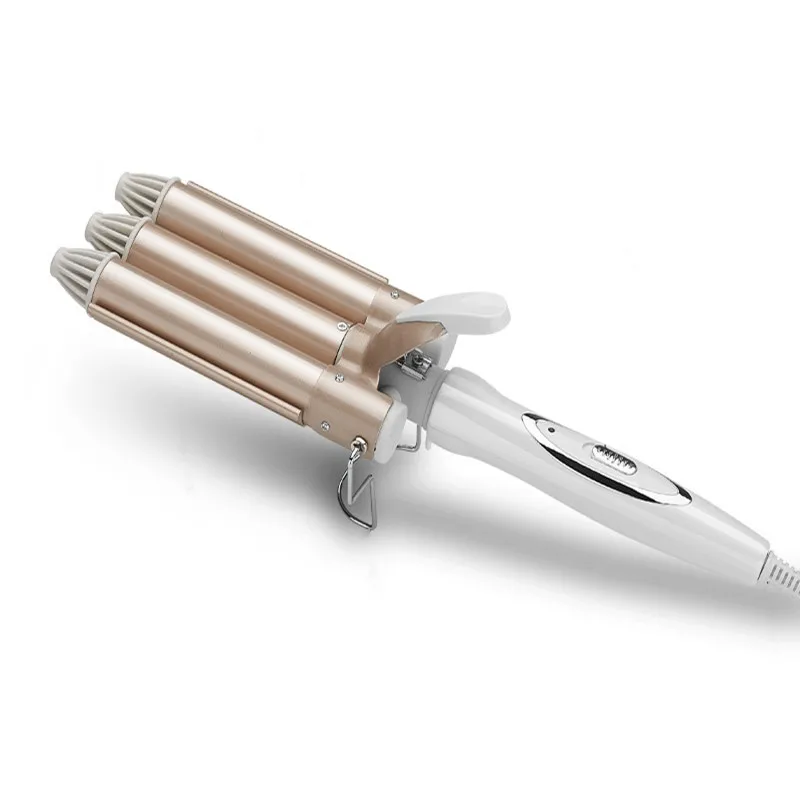 

Щипцы для завивки волос, керамические, тройные