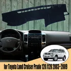 Коврик для приборной панели, коврик для приборной панели, защитный лист, коврик для Toyota Land Cruiser Prado 120 J120 2003  2009, Стайлинг