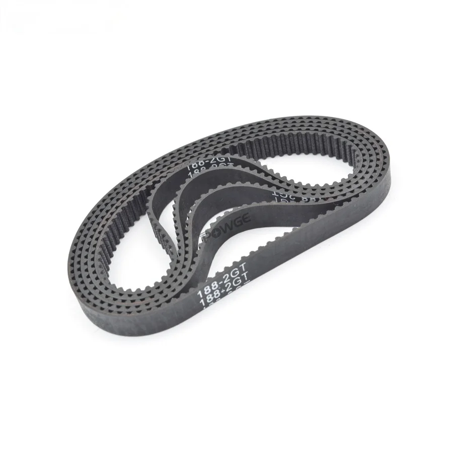 

2MGT 2M 2GT Synchronous Timing belt Pitch length 186/188/190/192/194 width 6mm/9mm Teeth 93 94 95 96 97 Rubber closed-loop
