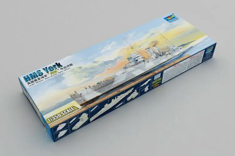 Трубач 05351 1/350 ТМ-Йорк тяжелый крейсерская модель комплект | Игрушки и хобби