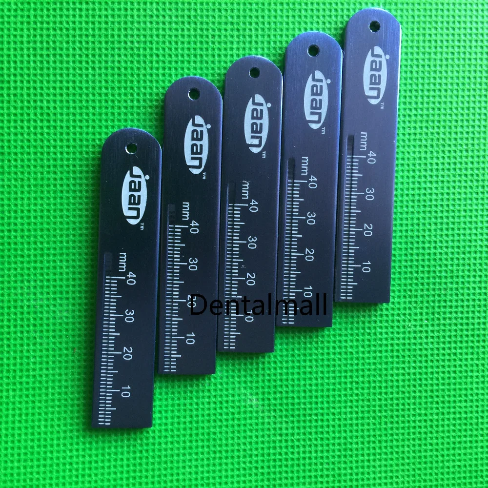 10pcs/set Dental ALUMINIUM Endodontic Endo Rulers Span Measure Scale | Красота и здоровье