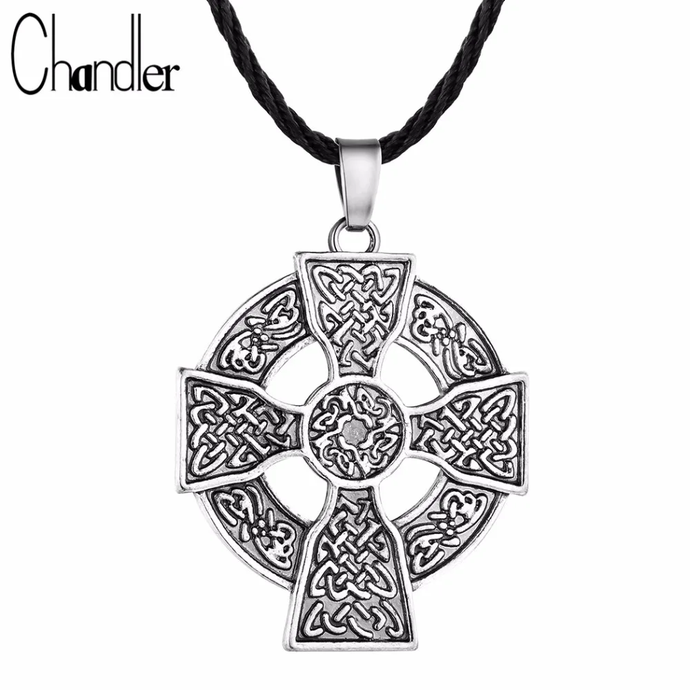Ожерелье с подвеской Chandler Армянский Крест солнечный крест целтис амулет - Фото №1