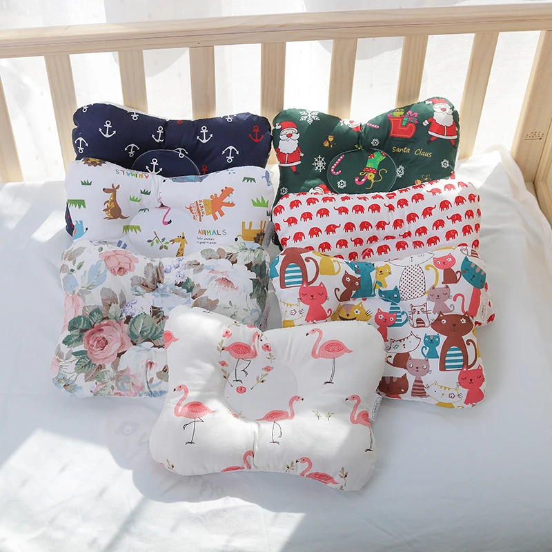 

[simfamily]Baby Nursing Pillow Infant Newborn Sleep Support Concave Cartoon Pillow Printed Shaping Cushion Prevent Flat Head