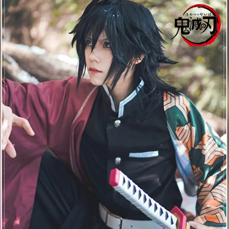 Костюм для косплея из аниме рассекающий демонов кимоно No Yaiba томиока гиюу