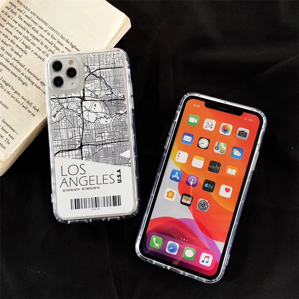 Роскошный Ретро чехол для телефона с этикеткой на полеты iPhone 11 Pro X XS Max XR 7 8 Plus