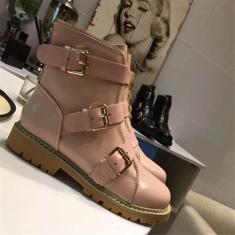 Классические модные дизайнерские женские ботильоны женская обувь высокого