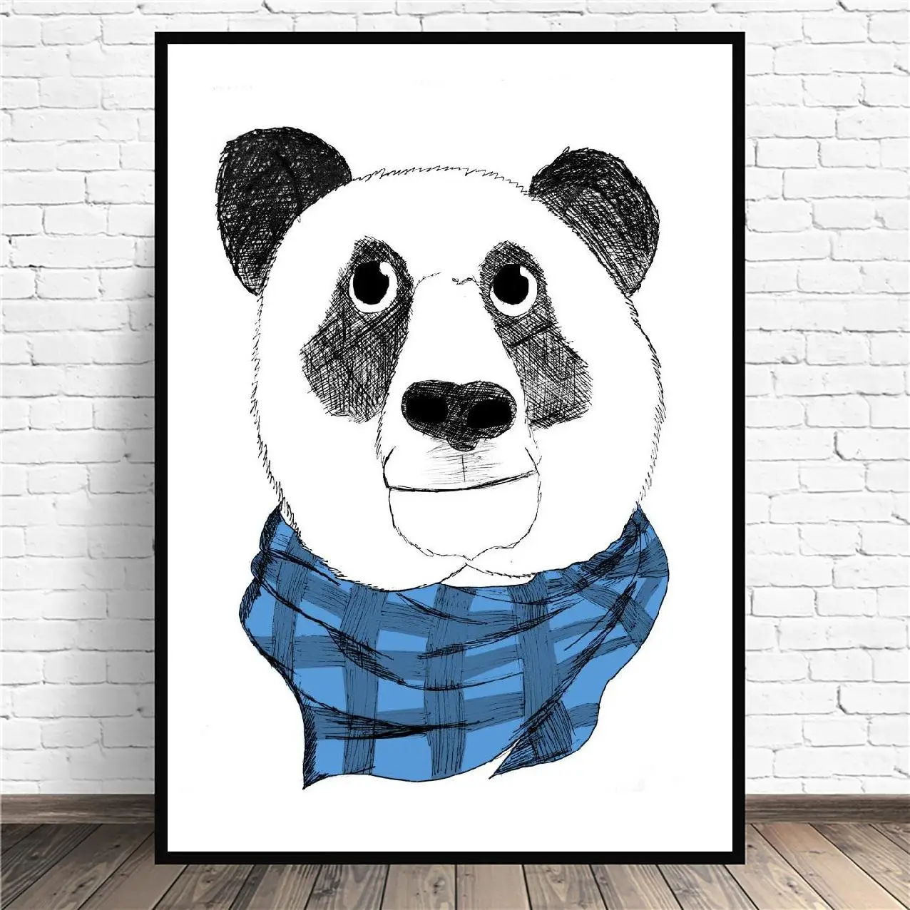 Господин панда холст картины настенная живопись животное печать на холсте