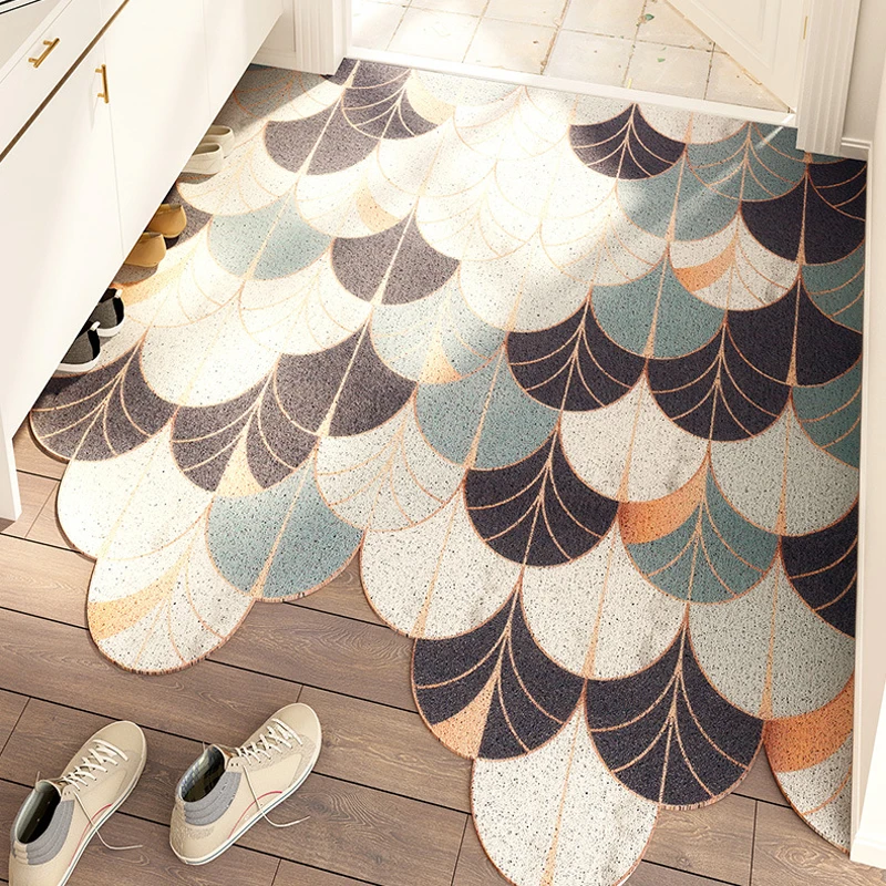 

Nordic Style Cutable Non-Slip Doormat Entrance OutDoor Bedroom Living Room Kitchen Mat Hallway Rug, floor mat