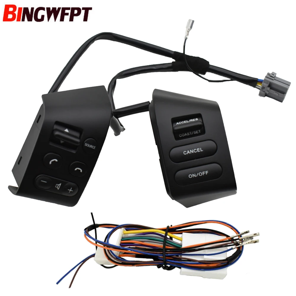 Автостайлинг рулевое колесо круиз контроль Bluetooth переключатель с проводом