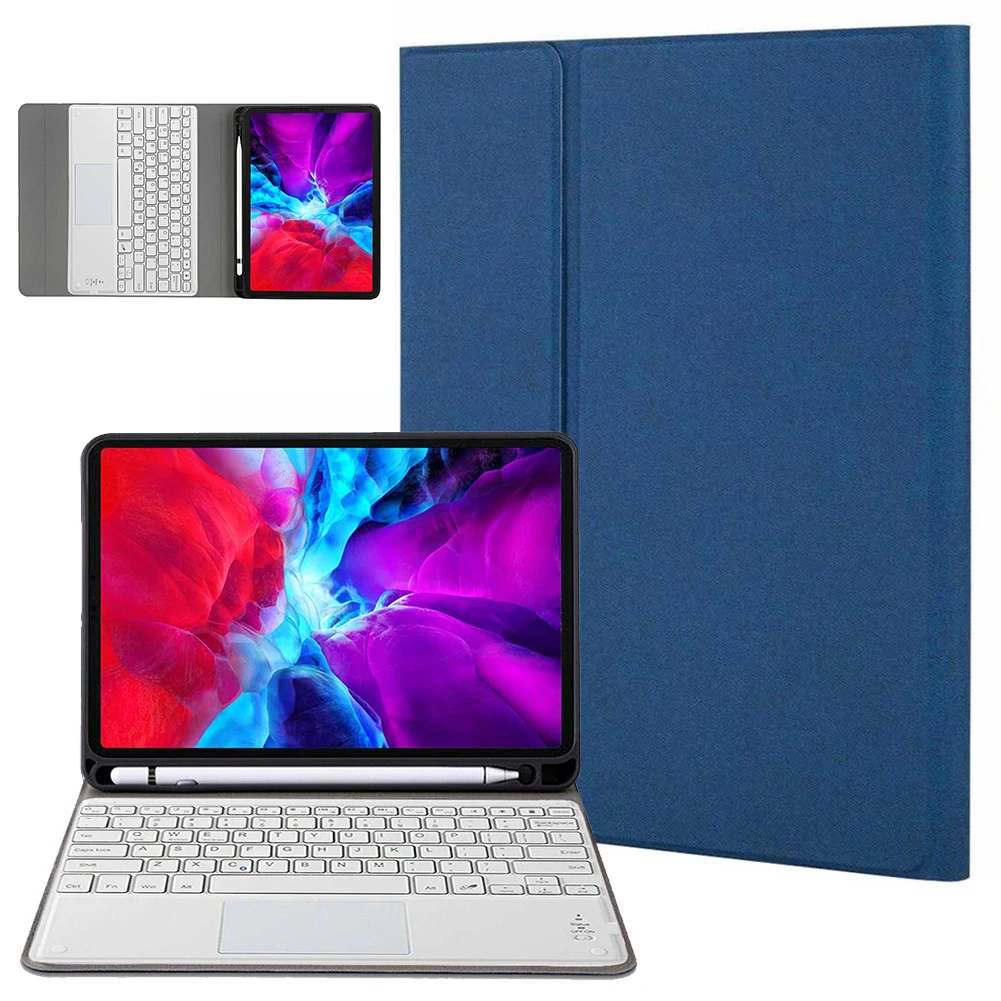 Чехол с беспроводной сенсорной клавиатурой для iPad Pro 11 2020 2018 чехол подставка Bluetooth