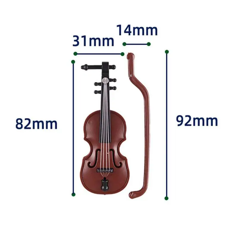 

Doll Accessories Violin Two-piece Violin