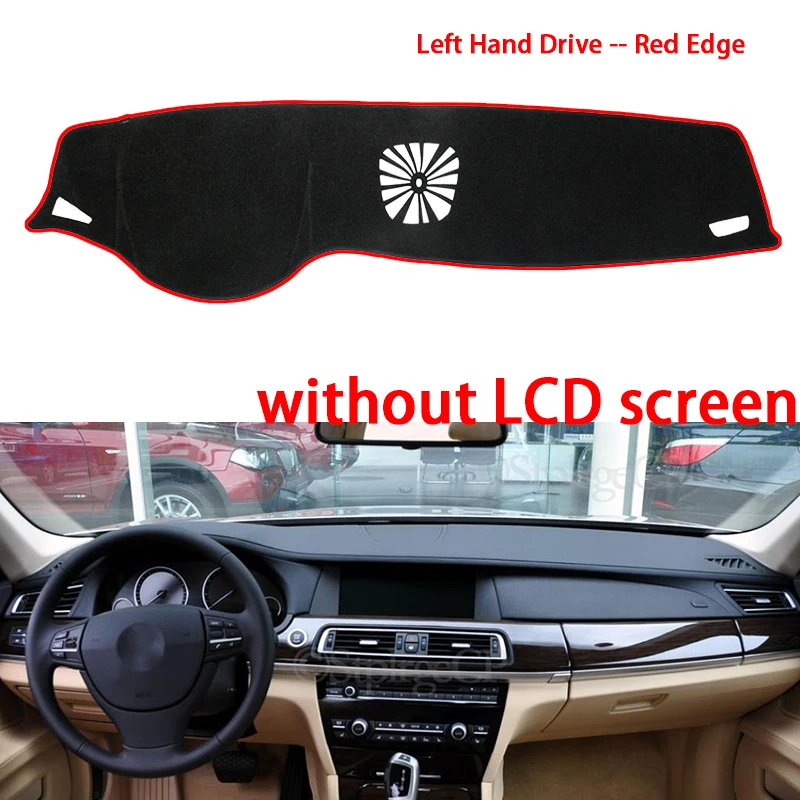 Для BMW серий 7 F01 2009-2015 730i 740i 750i 730d анти-скольжения Мат Зонт приборной защиты