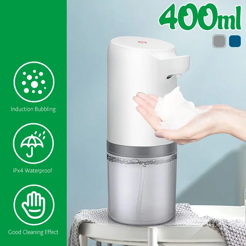 

Ванная комната автоматический дозатор мыла зарядка через USB индукция инфракрасного света Сенсор для мытья рук Кухня дезинфицирующее средс...