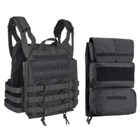tactical lightweight military vest jpc 2 0 molle body armor combat and zip on panel pouch hunting airsoft accessories nylon