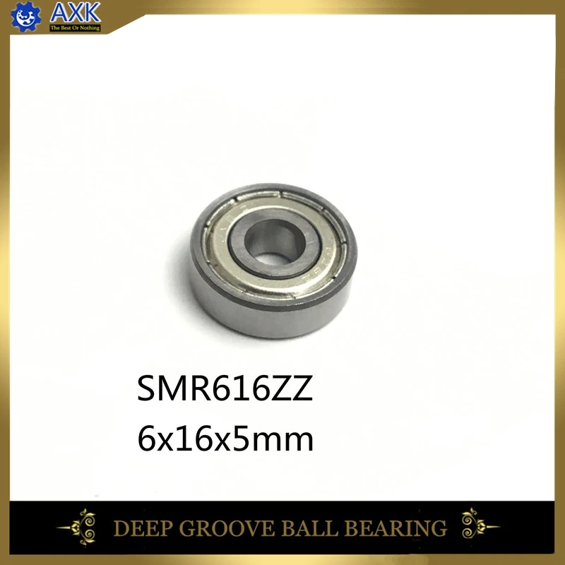 AXK SMR616ZZ подшипник (10 шт.) 6X16X5 B6 63Z 440C подшипники из нержавеющей стали глубокие