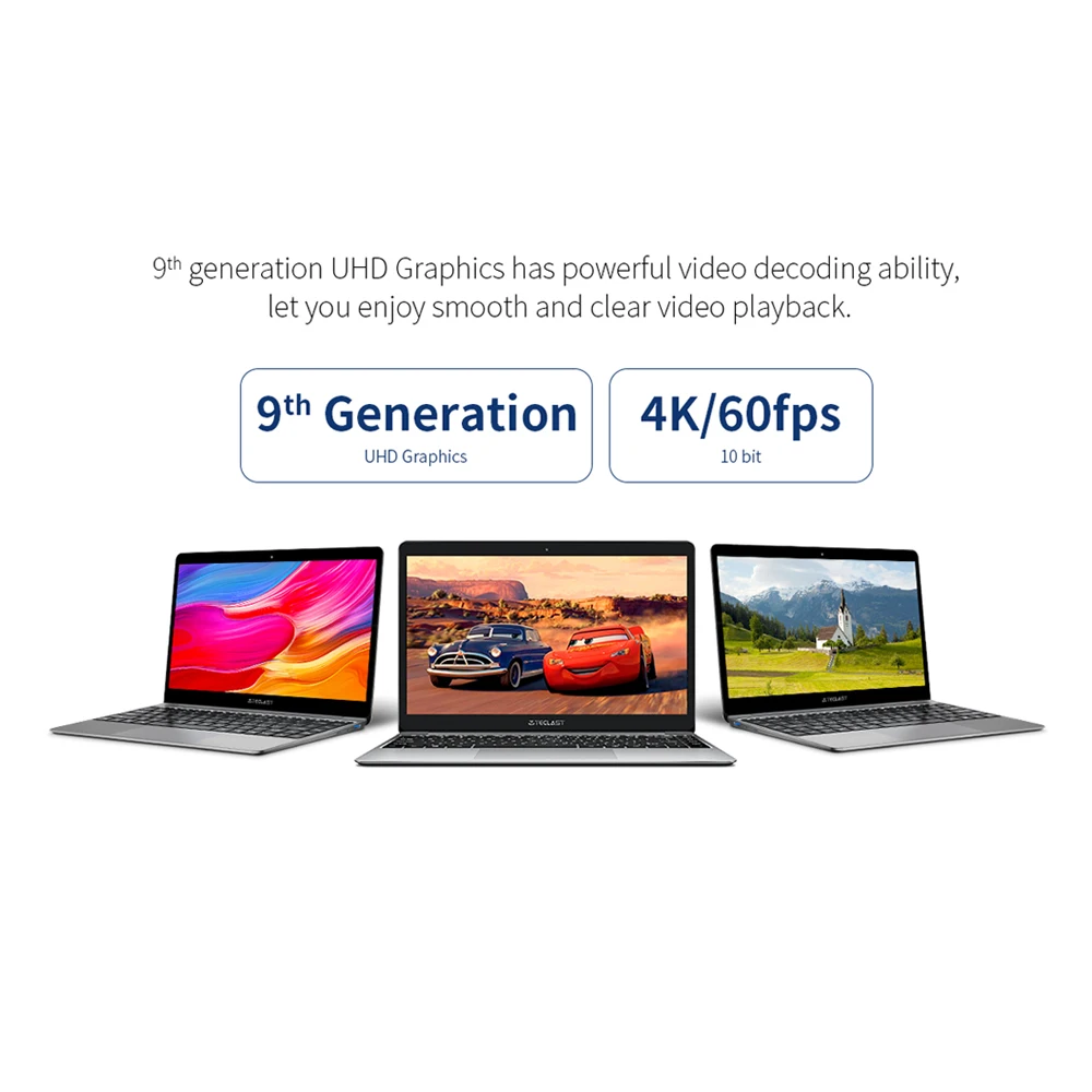 Ультратонкий ноутбук 14 дюймов Teclast F7 Plus 1920x1080 ОС Windows 10 Intel Gemini Lake N4100