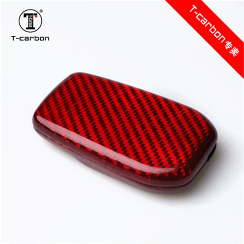 Чехол для ключей из углеродного волокна Toyota 86 RAV4 Reiz Crown Lewin YARIS CALLORA CAMRY HANLANDER Prado Land