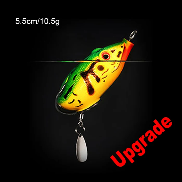 5 см 10 г новая модернизированная приманка лягушки с одним крючком верхняя водным