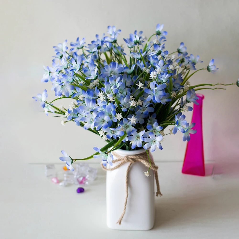 2 шт. искусственный букет цветов 7 вилка Орхидея водная трава растение