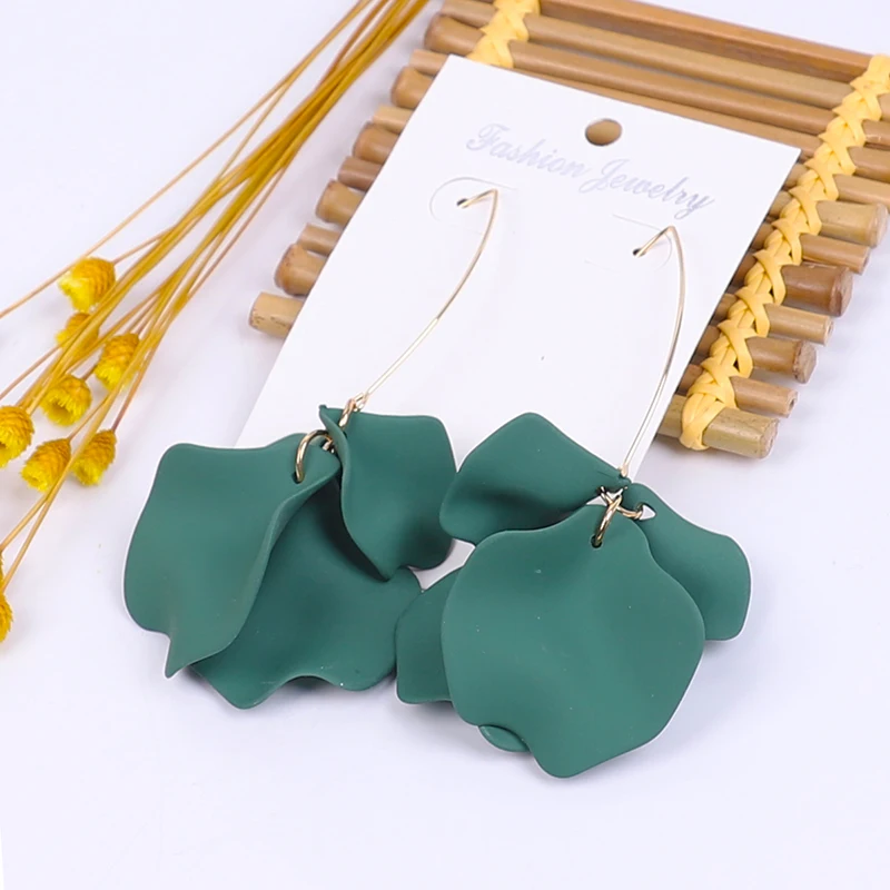 Женские серьги кольца sjewelry длинный в Корейском стиле модная обувь богемном Бохо