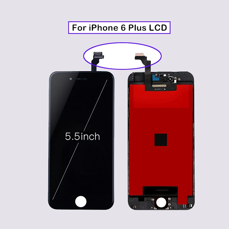 ЖК-дисплей для iPhone 5 5C 5S SE 6 6S 7 8 Plus сменный сенсорный экран iphone 7G 7P 8G без битых