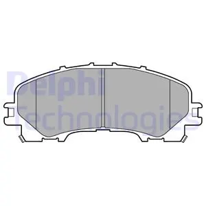 

DELPHI LP3183 BRAKE LINING ON 14 X-TRAIL