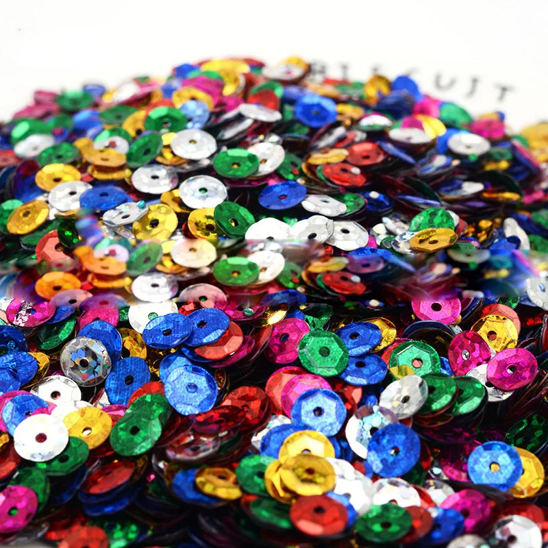 10 г в упаковке 6 мм цветные вогнутые блестки ручной работы сделай сам аксессуары