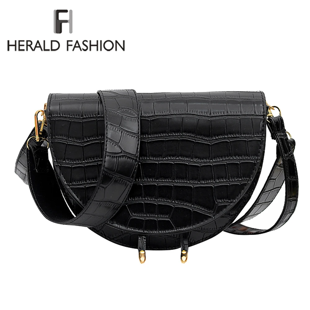 Винтажные кожаные сумки через плечо с крокодиловым узором для женщин новинка 2019