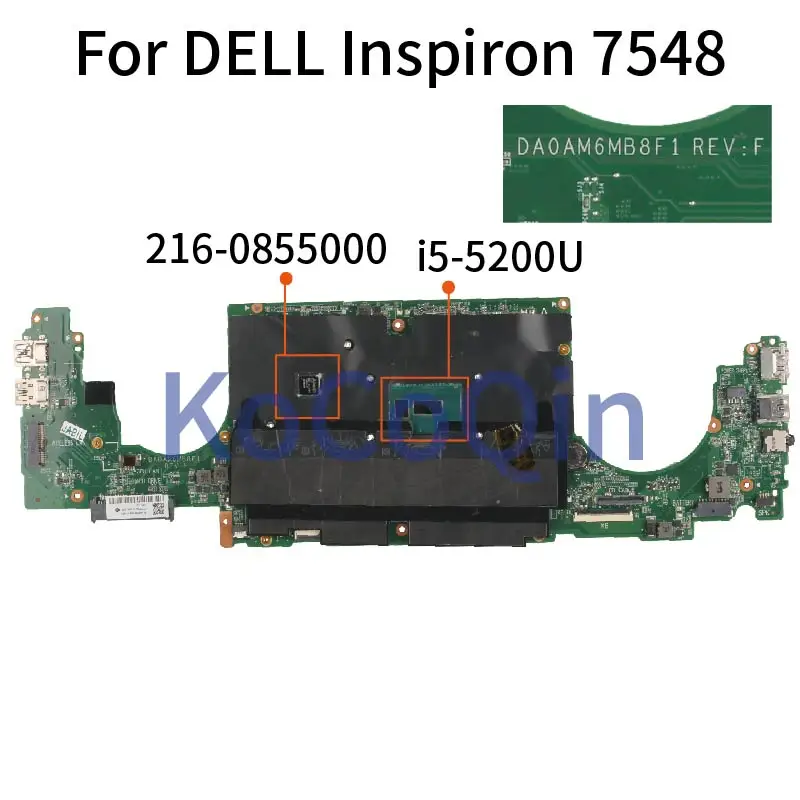 Для DELL Inspiron 7548 материнская плата для ноутбука CN-0CXNY3 0CXNY3 DA0AM6MB8F1 SR23Y 216-0855000
