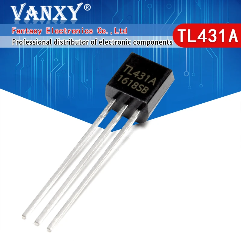 100 шт. TL431 TO92 TL431A TO-92 431 новый регулятор напряжения IC