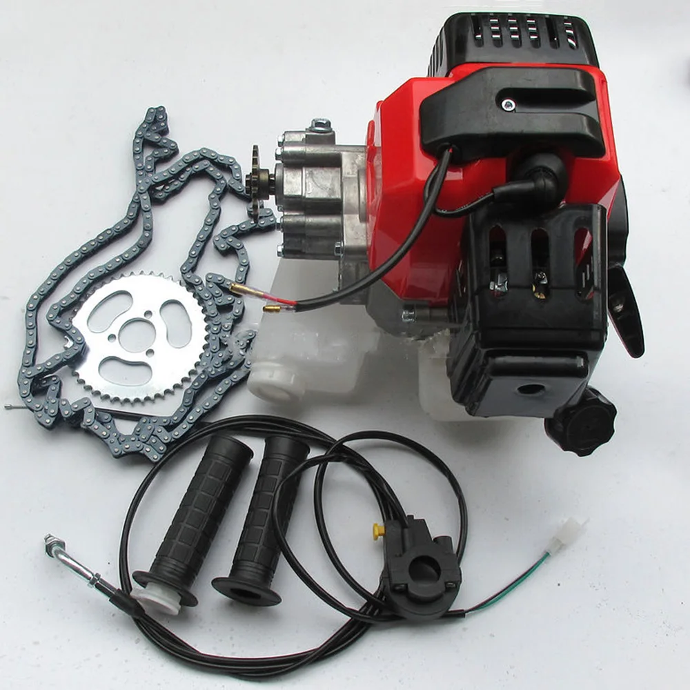 49cc велосипед 4 тактного газового комплект моторного двигателя DIY моторизованный