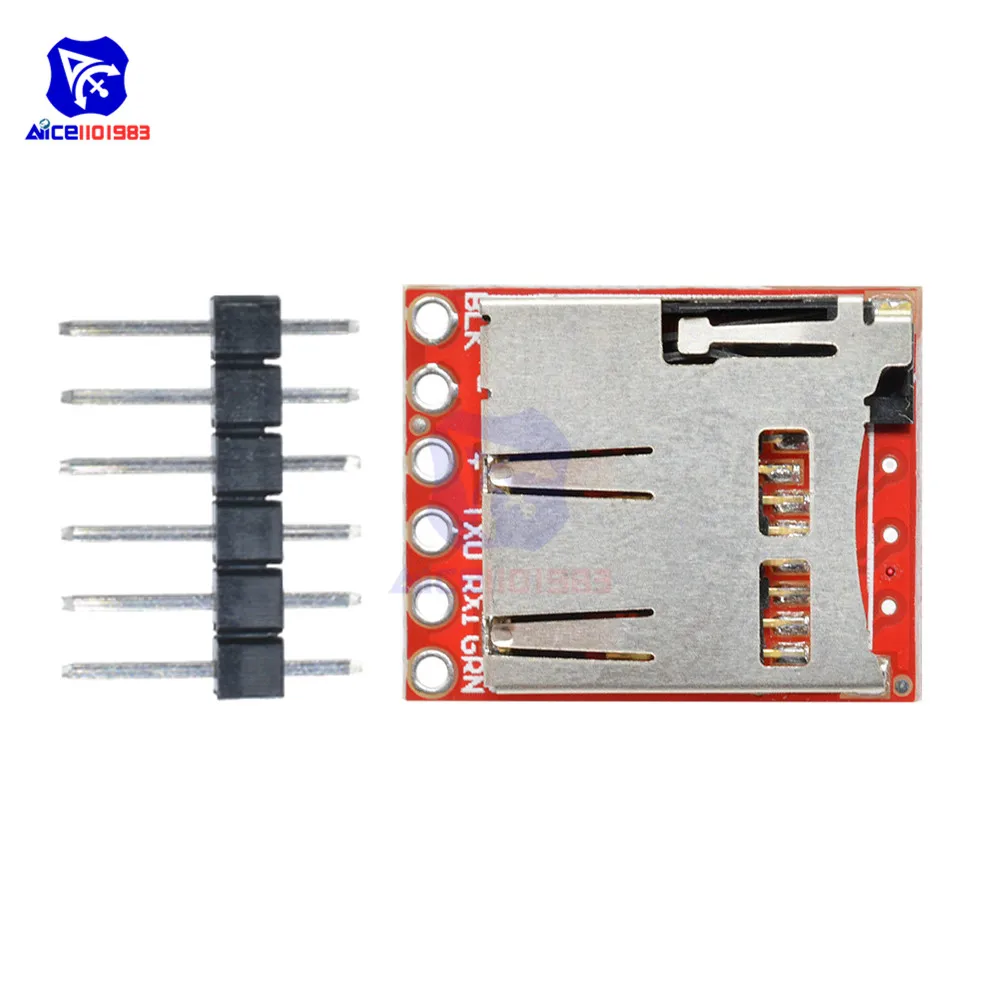 Diymor Openlog серийный регистратор данных с открытым исходным кодом ATmega328 модуль SPI Pin 16 МГц 64 г для Arduino Поддержка Micro SD