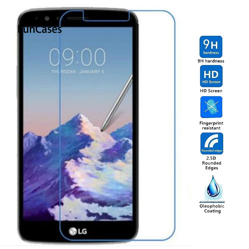 Закаленная Защитная стеклянная пленка для экрана LG V50 G8S ThinQ V40 Q8 2018 Q7 плюс K3 K4 K5 K8 K9