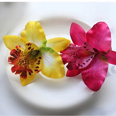 

6 Colors 2PCS Peony Flowers Hair Clips Hairpins for Women Hair Accessories for Beach Style Orchid