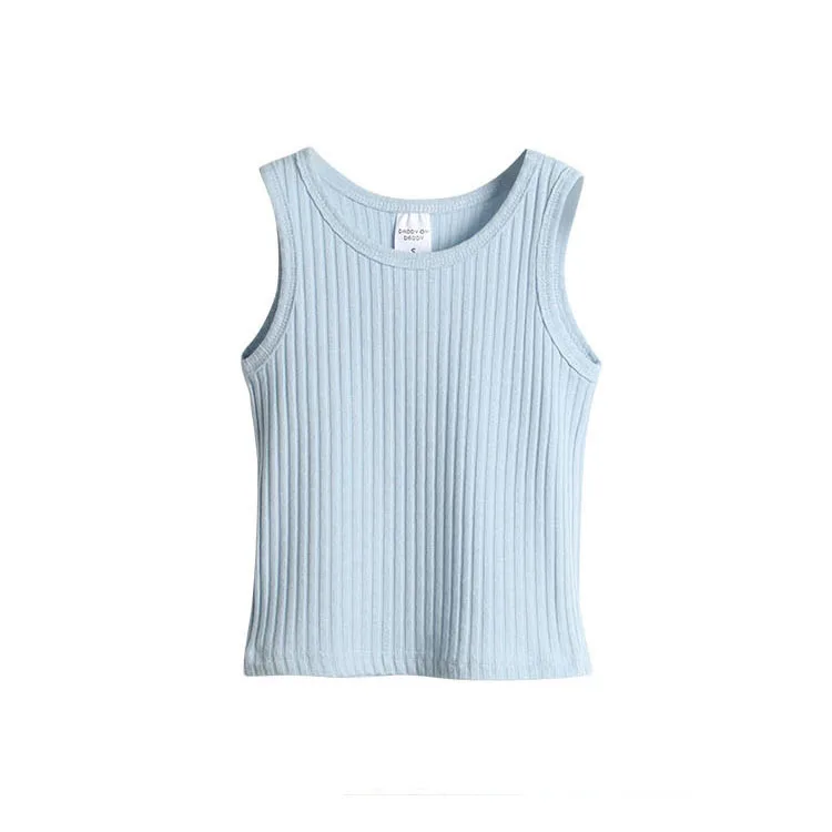 Летняя Детская жилетка эластичный хлопковый жилет для мальчиков и девочек | Мать