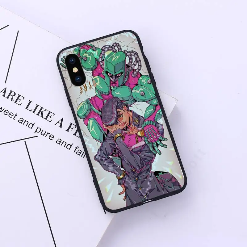 

JoJo Bizarre Adventure Phone Case for iPhone 11 12 pro XS MAX 8 7 6 6S Plus X 5S SE 2020 XR