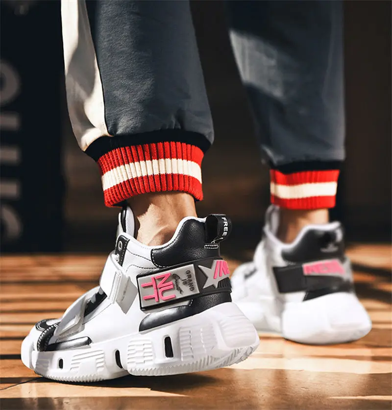 Высокие уличные туфли мужские кроссовки коллекция 2019 года Осенняя обувь | Обувь