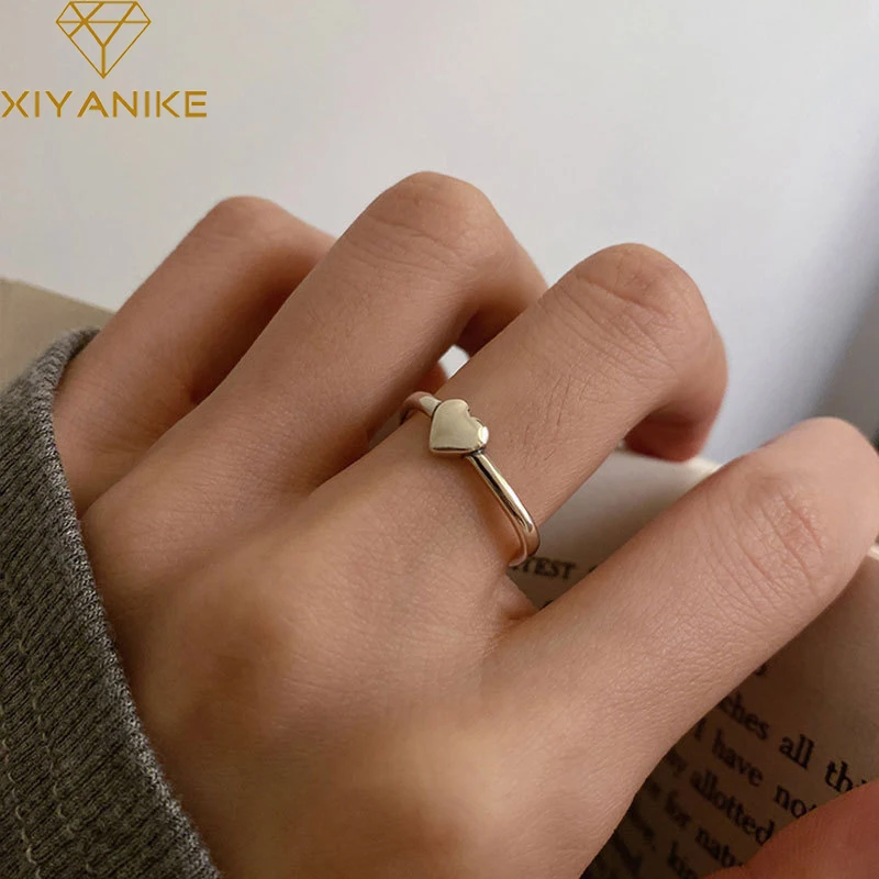 

Женское Кольцо из серебра 925 пробы, с кольцом