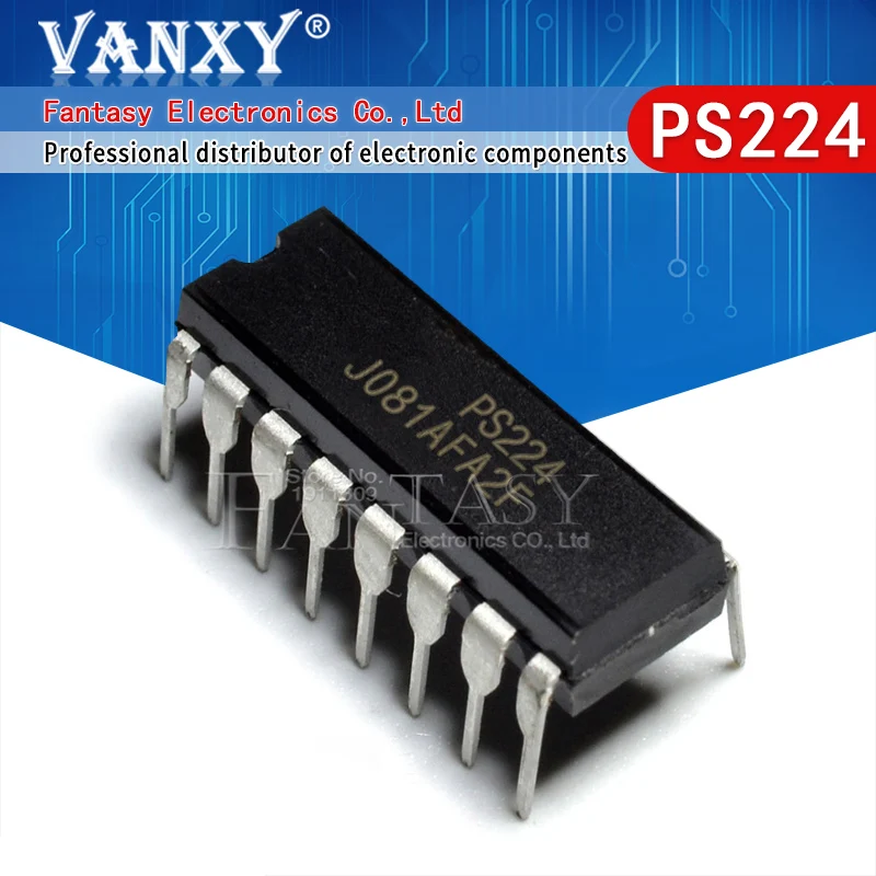 5 шт. PS224 DIP 16 PS224U PS224C DIP16 PS224L|Интегральные схемы| |