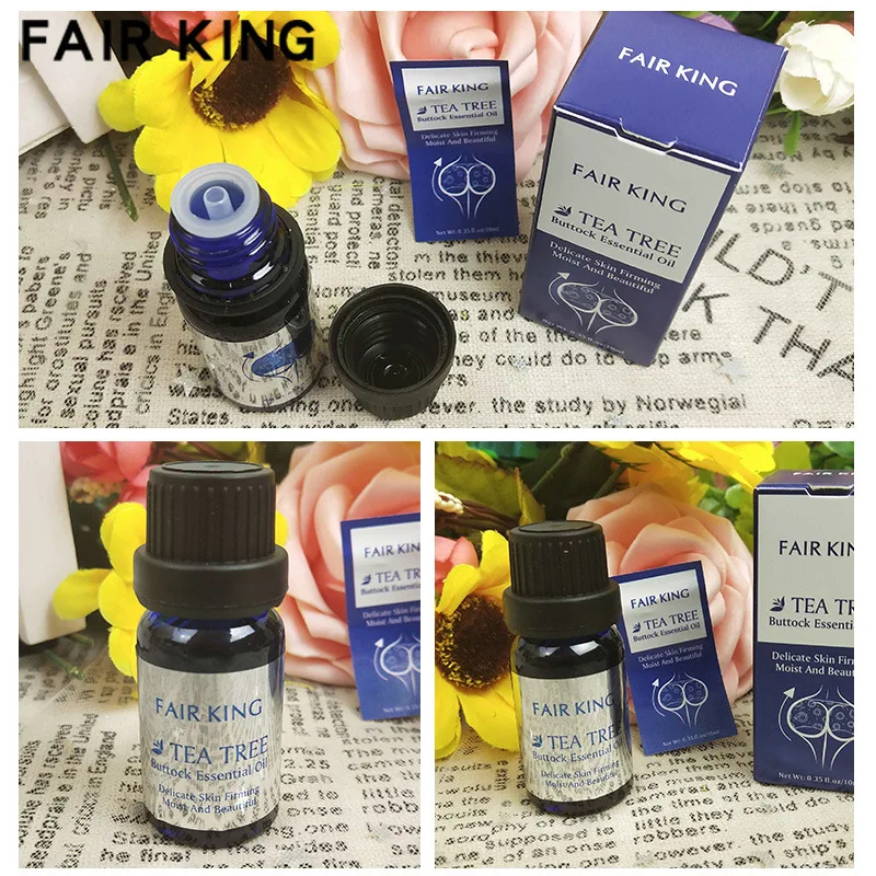 

FAIR KING Buttock Enhancement Essential Oil Increase Buttock Firming Lifting Massage Oil Natural Plant Tea Tree Extract Oil 10ml