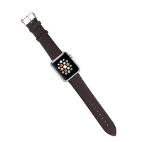 apple watch band series 5 4 3 lizard pattern cow genuine leather strap wristband for iwatch 38mm 40mm 42mm 44mm black