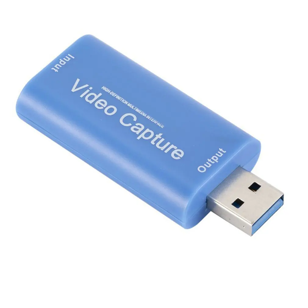 

Карта видеозахвата USB2.0, совместимый с HDMI видеорегистратор для PS4, игр, DVD, видеокамер, запись живых трансляций